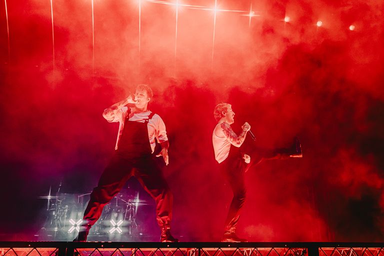 Electric Callboy performing live in Adelaide at AEC Arena